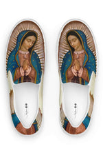 Load image into Gallery viewer, The Lady of Guadalupe Comfy Women Slip-On Shoes
