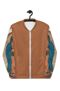 The Lady Of Guadelupe Unisex Bomber Jacket