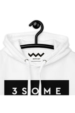 Load image into Gallery viewer, The 3Some Unisex Hoodie
